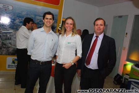 Mariana Felício e Daniel Saullo participam de lançamento