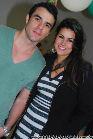 Mariana Felício e Daniel Saullo participam de lançamento