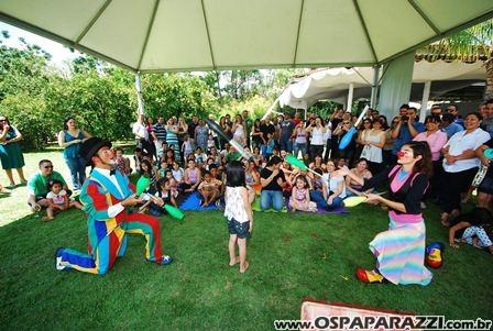 Hospital faz confraternização com Oficina de Circo