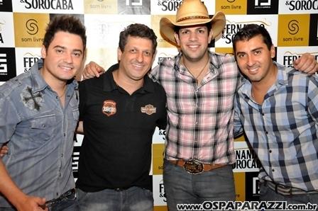 Fernando e Sorocaba fazem show na Estância Nativa Sertaneja