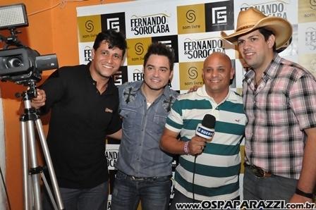 Fernando e Sorocaba fazem show na Estância Nativa Sertaneja
