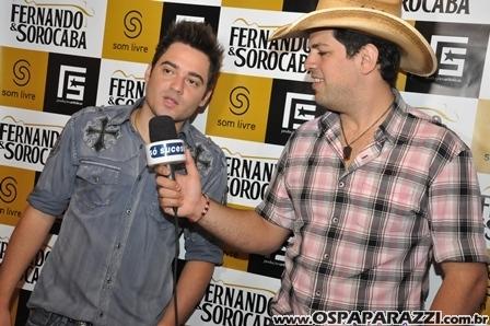 Fernando e Sorocaba fazem show na Estância Nativa Sertaneja