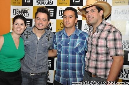 Fernando e Sorocaba fazem show na Estância Nativa Sertaneja