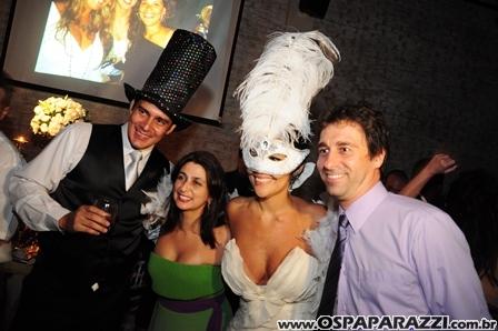 Ana Paula e Ricardo fazem linda festa de casamento