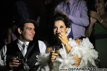 Ana Paula e Ricardo fazem linda festa de casamento