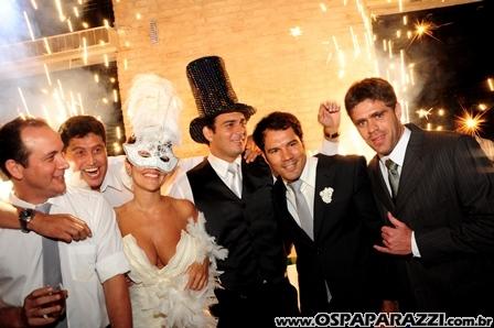 Ana Paula e Ricardo fazem linda festa de casamento
