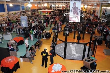 Gamaia inaugura seu próprio octógono de MMA