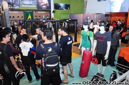 Gamaia inaugura seu próprio octógono de MMA