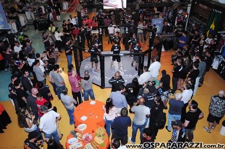 Gamaia inaugura seu próprio octógono de MMA