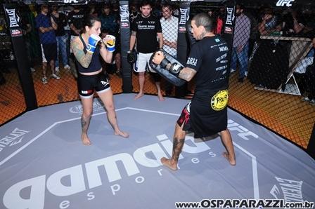 Gamaia inaugura seu próprio octógono de MMA