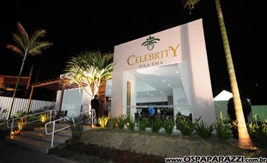 Noite de festa no lançamento do Celebrity Vila Ema