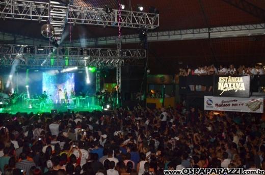 O meteoro Luan Santana faz show na Estância Nativa Sertaneja