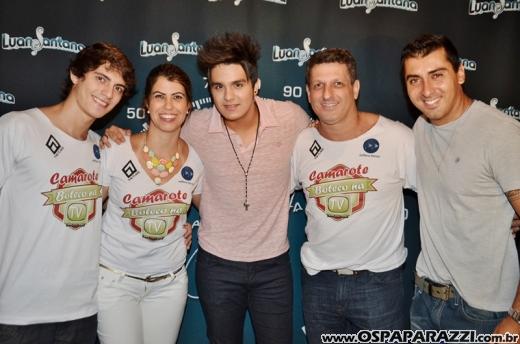 O meteoro Luan Santana faz show na Estância Nativa Sertaneja