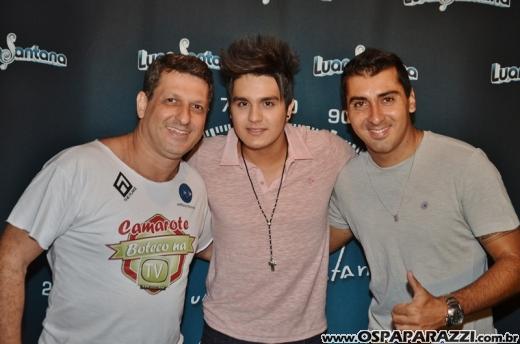 O meteoro Luan Santana faz show na Estância Nativa Sertaneja