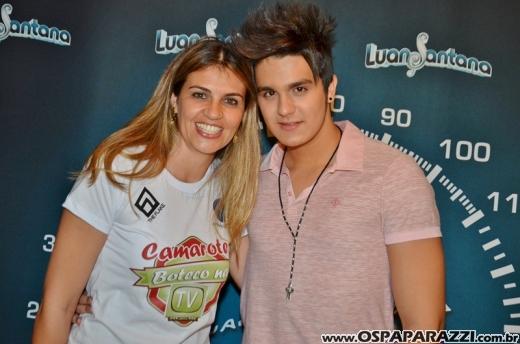 O meteoro Luan Santana faz show na Estância Nativa Sertaneja