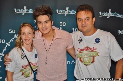 O meteoro Luan Santana faz show na Estância Nativa Sertaneja