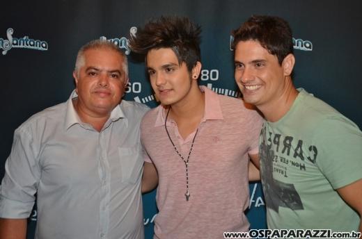 O meteoro Luan Santana faz show na Estância Nativa Sertaneja