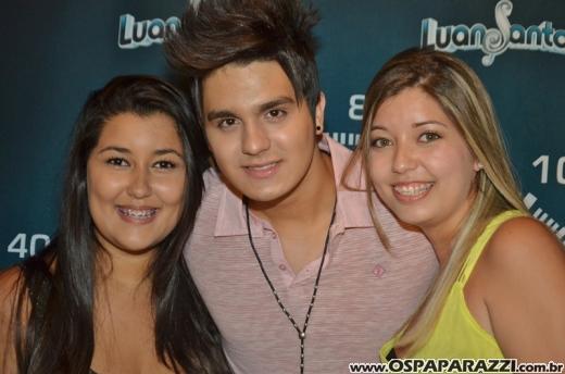 O meteoro Luan Santana faz show na Estância Nativa Sertaneja