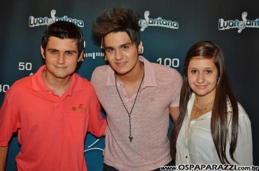 O meteoro Luan Santana faz show na Estância Nativa Sertaneja