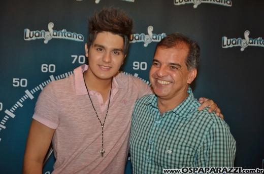 O meteoro Luan Santana faz show na Estância Nativa Sertaneja