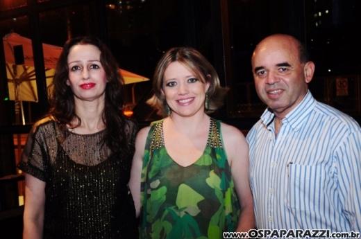 Patricia Couto recebe parabéns no SantOnofre Boteco Bistrô