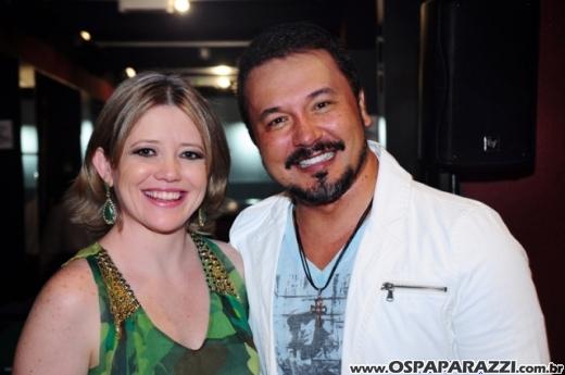 Patricia Couto recebe parabéns no SantOnofre Boteco Bistrô