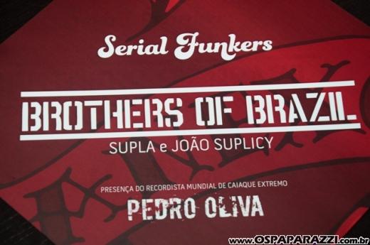 Brothers of Brazil com João Suplicy e Supla só no Anexo