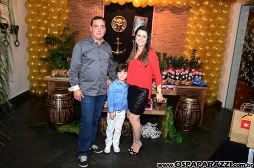 O pirata Rafael Benozzati comemora 6 aninhos no Catavento