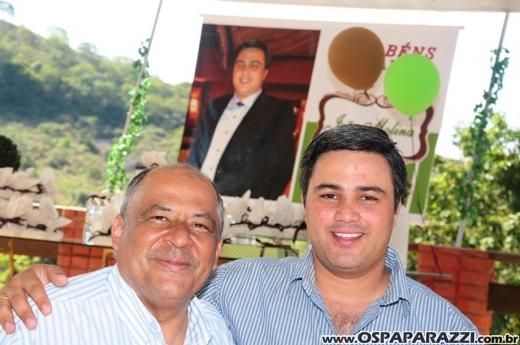 João Molina comemora aniversário no Recanto dos Lagos