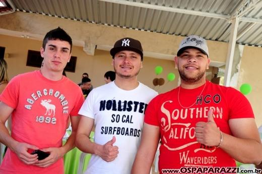 João Molina comemora aniversário no Recanto dos Lagos