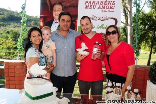 João Molina comemora aniversário no Recanto dos Lagos