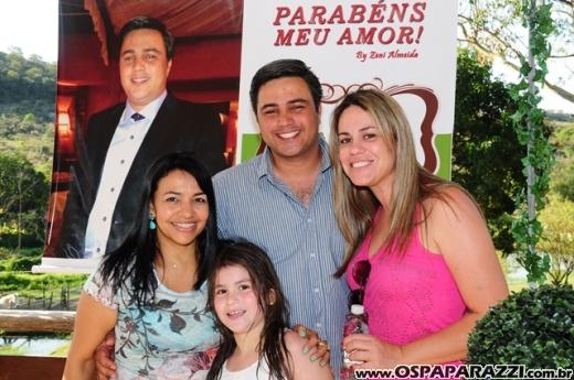 João Molina comemora aniversário no Recanto dos Lagos