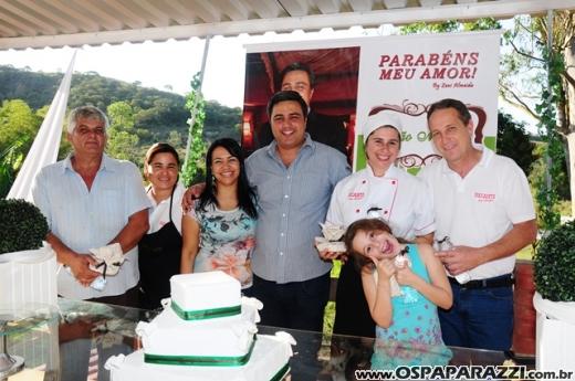 João Molina comemora aniversário no Recanto dos Lagos