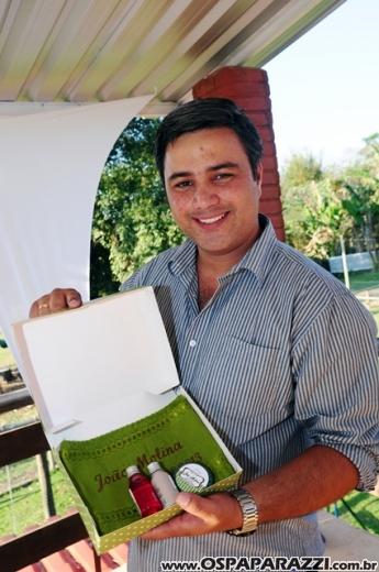 João Molina comemora aniversário no Recanto dos Lagos