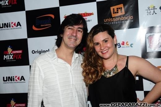 Drum'n Bossa no palco do Anexo com Fernanda Porto