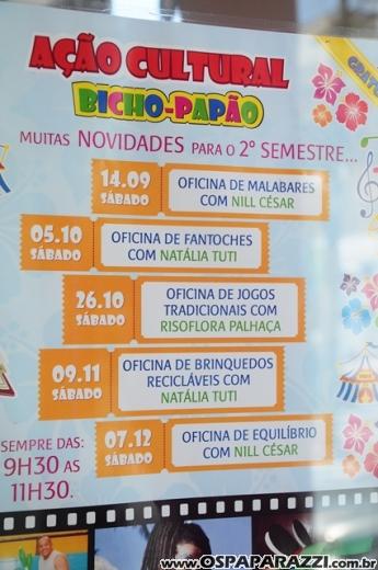 Bicho Papão promove oficina com Risoflora para clientes mirins