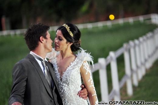 Graziela Leite e Willian Prado casam-se na Fazenda Casa Gde