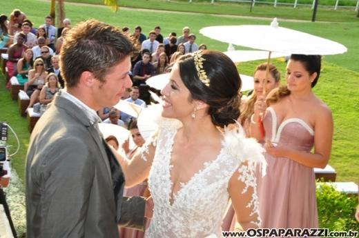 Graziela Leite e Willian Prado casam-se na Fazenda Casa Gde