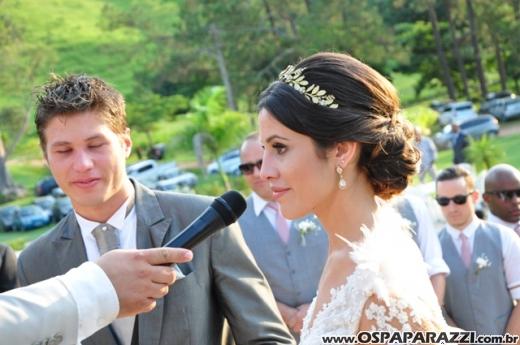 Graziela Leite e Willian Prado casam-se na Fazenda Casa Gde