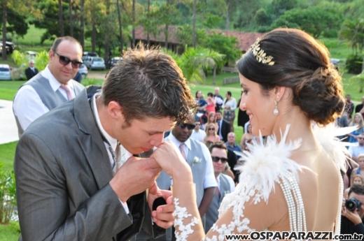 Graziela Leite e Willian Prado casam-se na Fazenda Casa Gde