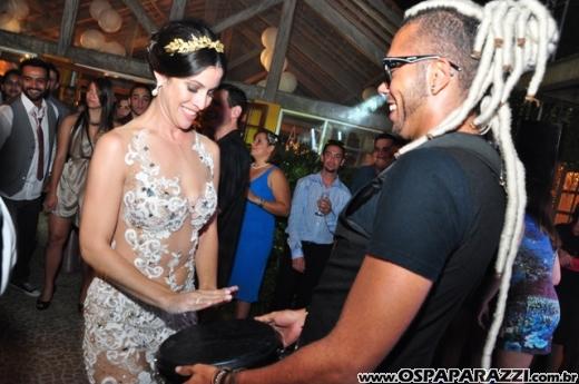 Graziela Leite e Willian Prado casam-se na Fazenda Casa Gde