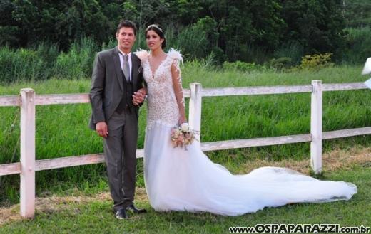Graziela Leite e Willian Prado casam-se na Fazenda Casa Gde