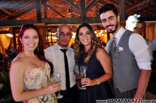 Graziela Leite e Willian Prado casam-se na Fazenda Casa Gde