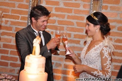 Graziela Leite e Willian Prado casam-se na Fazenda Casa Gde