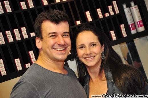 Fabio e Evandro inauguram Matsunos Cabeleireiros no Vila Ema