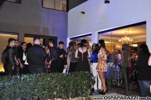 Fabio e Evandro inauguram Matsunos Cabeleireiros no Vila Ema