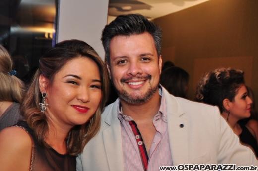 Fabio e Evandro inauguram Matsunos Cabeleireiros no Vila Ema