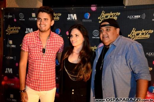 Humberto e Ronaldo no palco da Estância Nativa Sertaneja