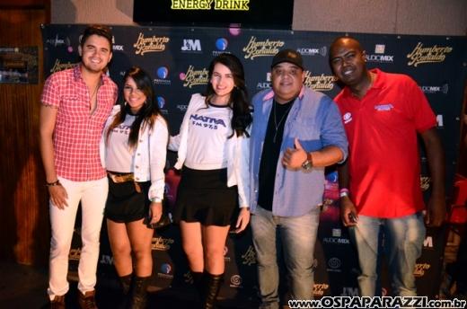 Humberto e Ronaldo no palco da Estância Nativa Sertaneja