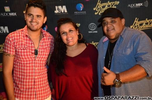 Humberto e Ronaldo no palco da Estância Nativa Sertaneja